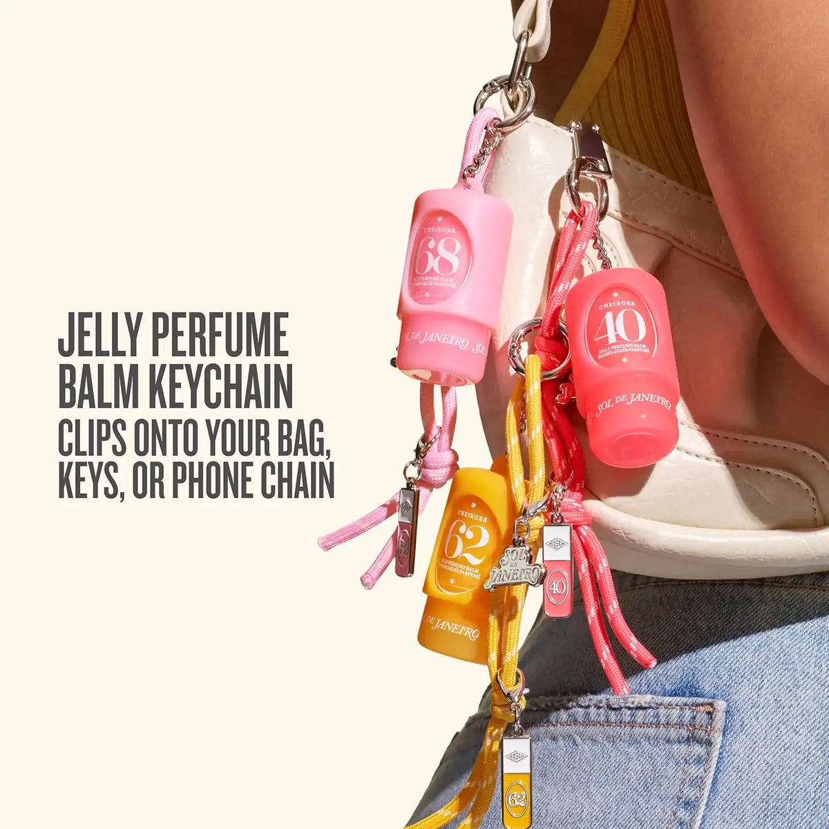 Jelly Perfume Balm Keychain